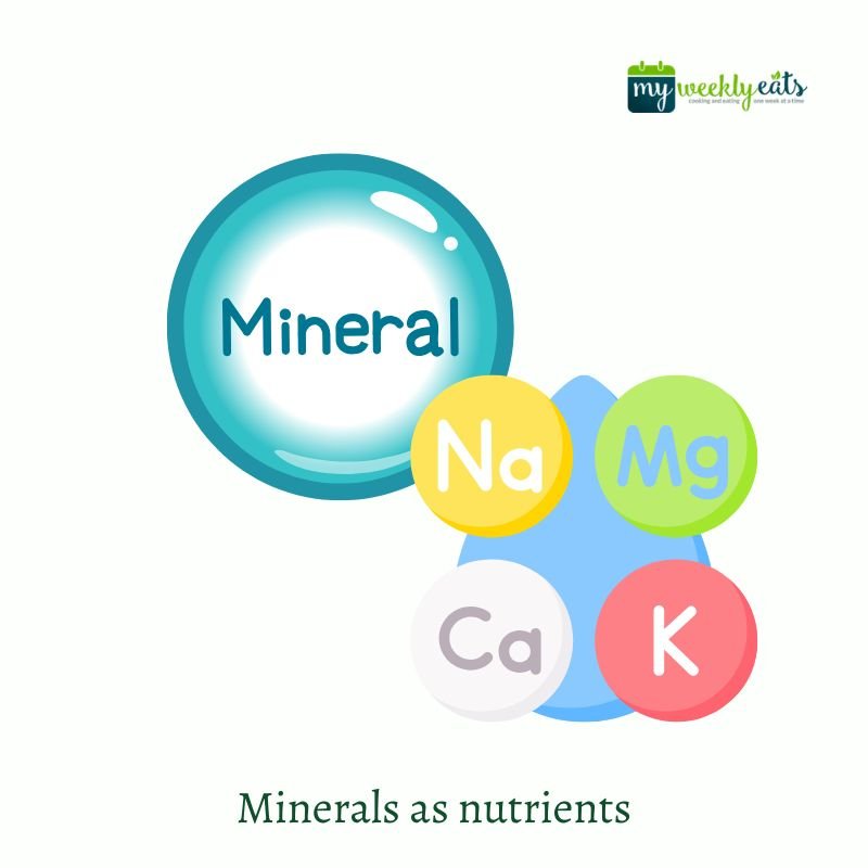 minerals as nutrients