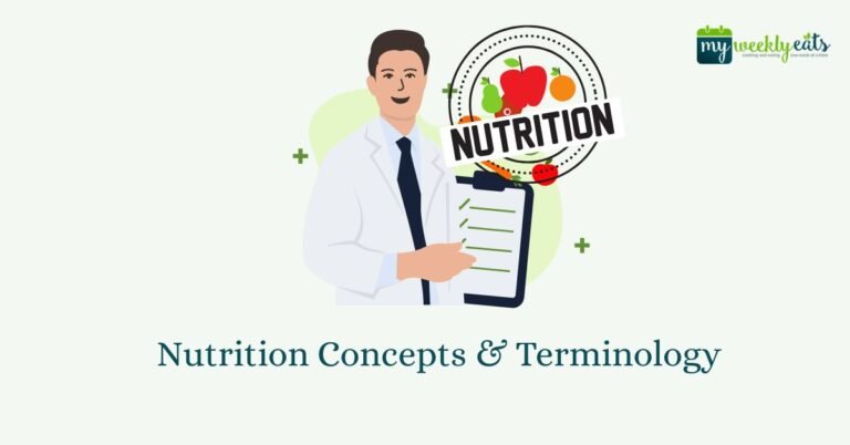 Nutrition Concepts & Terminology