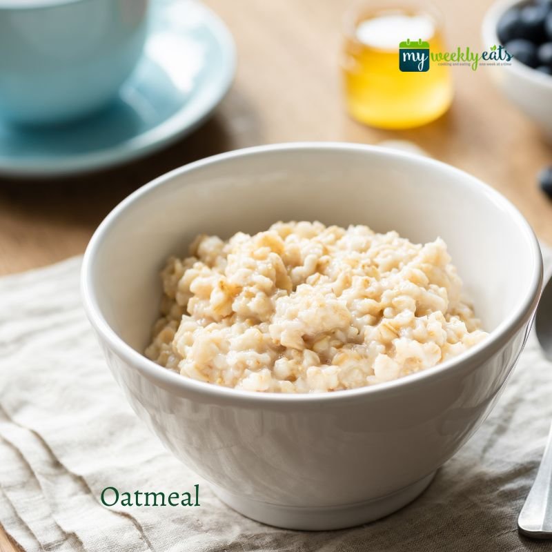 Nutritional value of oatmeal