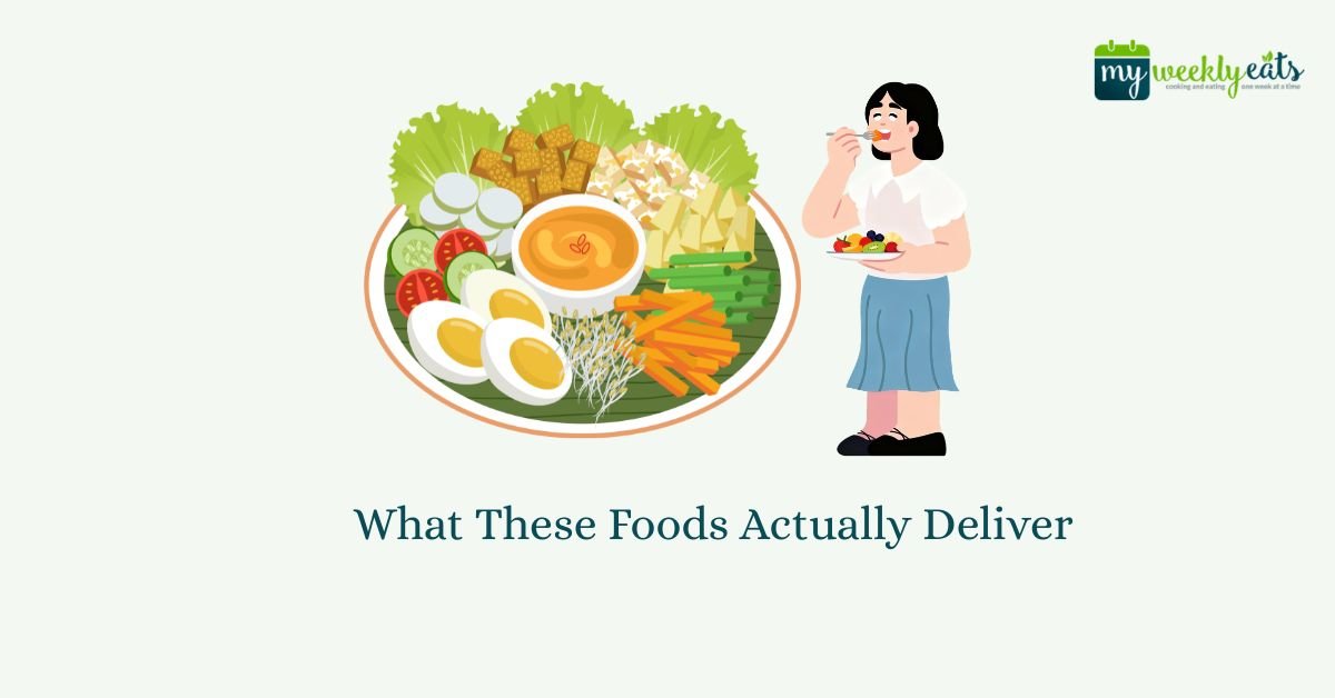 What These Foods Actually Deliver