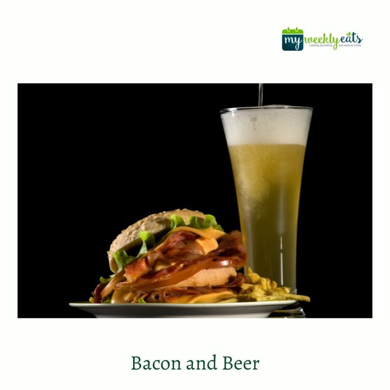 bacon and beer nutritional value