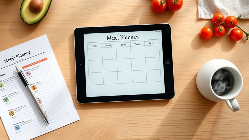 digital meal planning flexibility