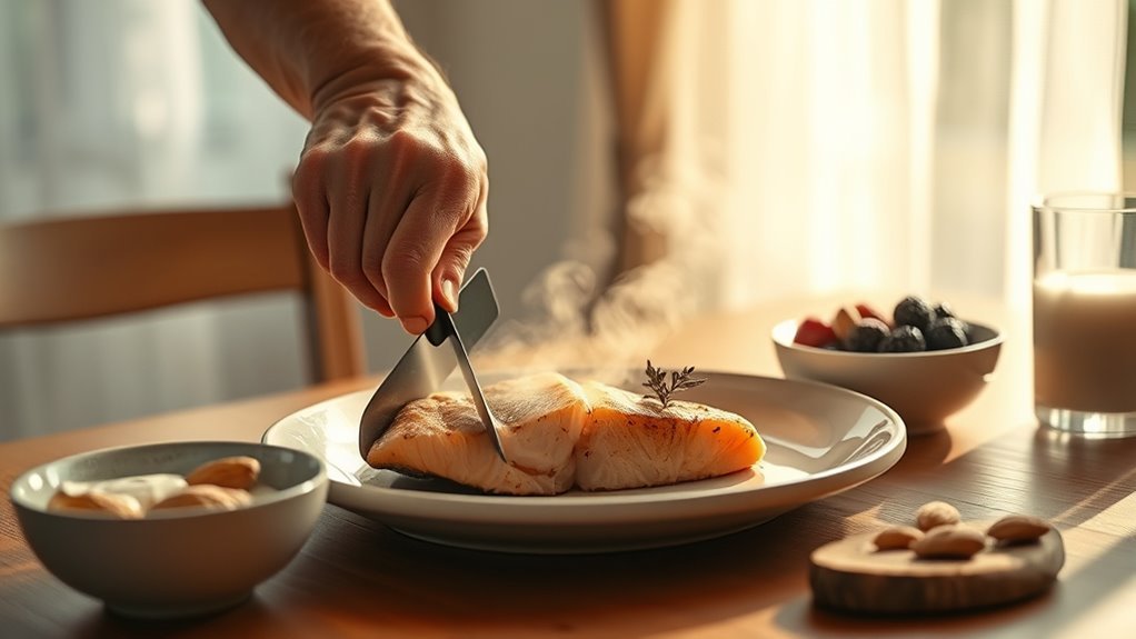 maintain muscle strength through protein