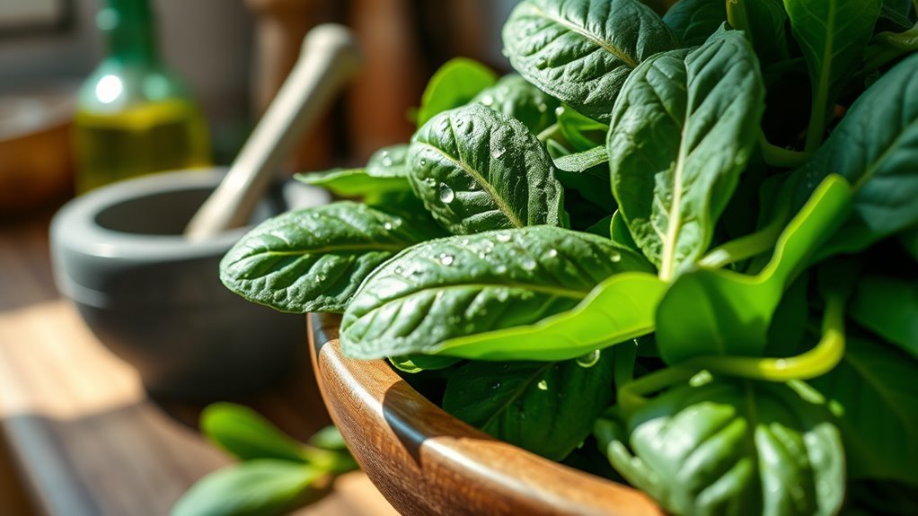 nutrient rich leafy green