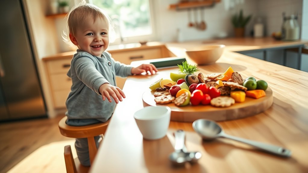 repeatedly introduce new foods