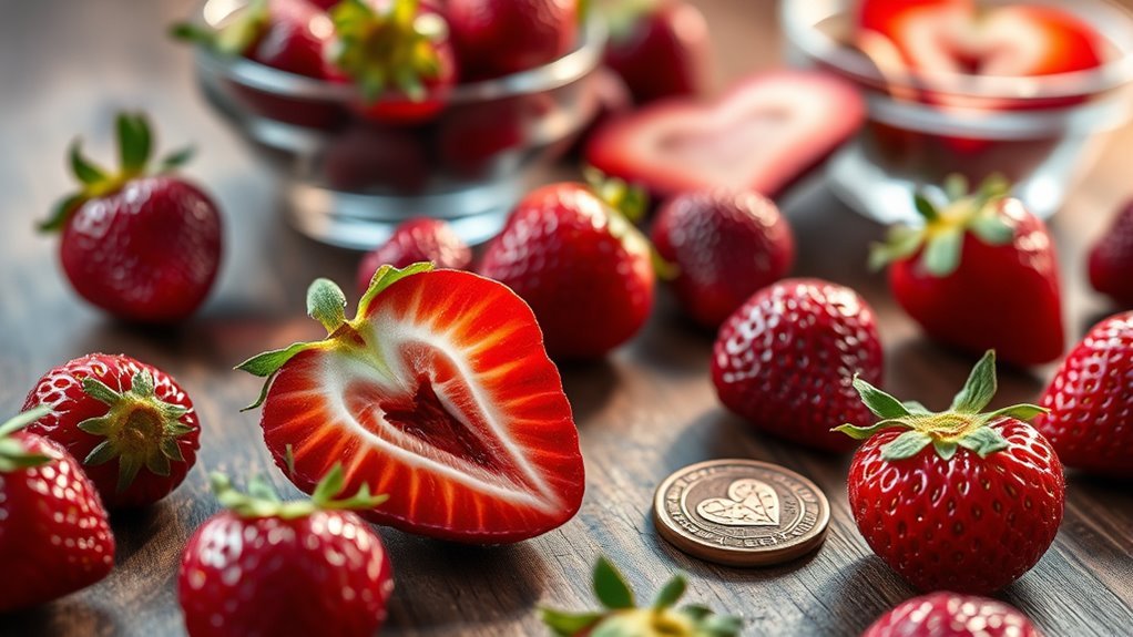 strawberries promote heart health