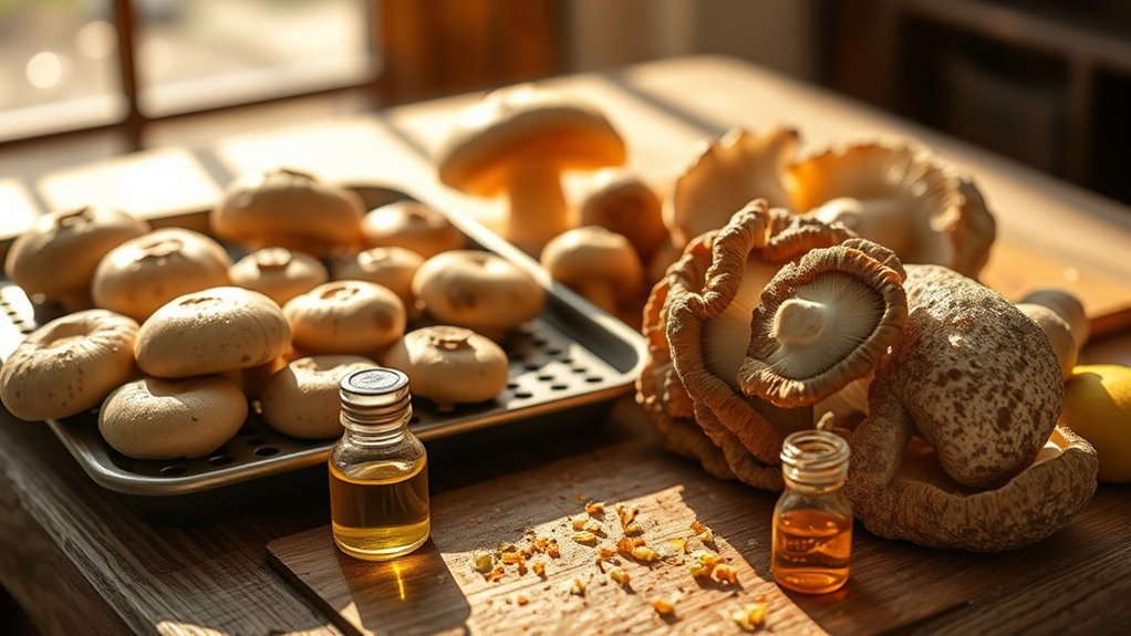 uv exposed mushrooms boost vitamin d