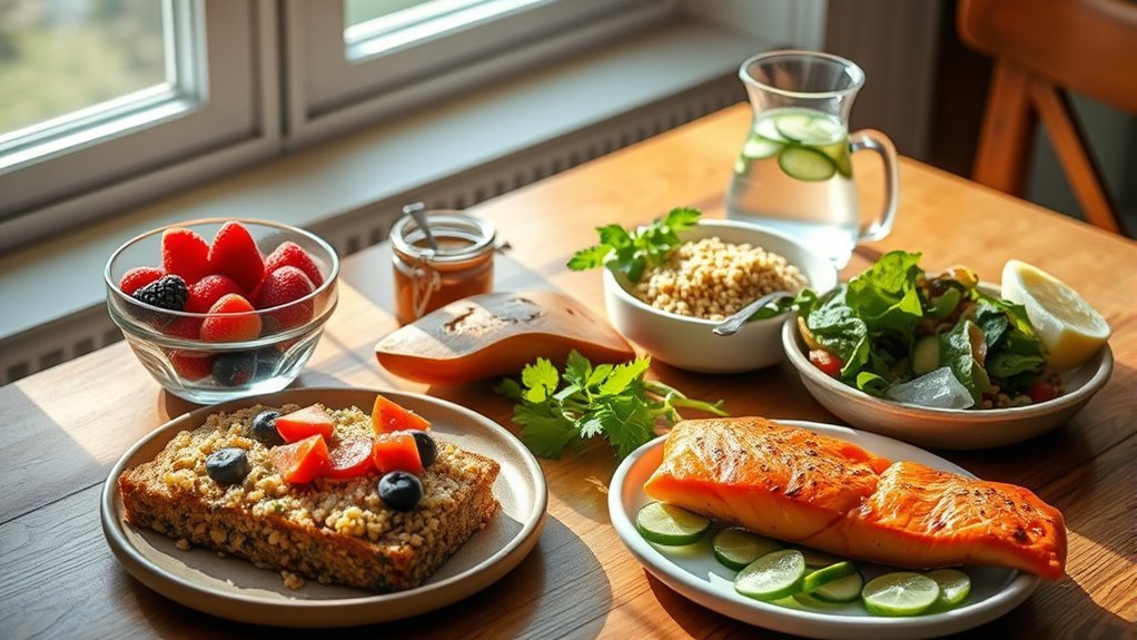 balanced diet promotes health