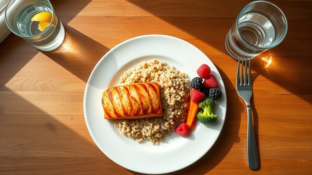 balanced meals promote weight loss