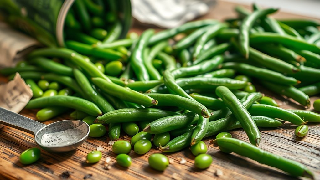 canned green bean facts