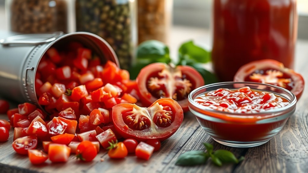 canned tomatoes promote heart health