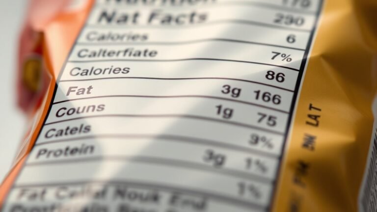 find macronutrients on label