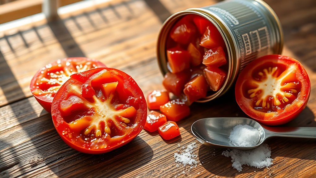 fresh vitamins canned minerals
