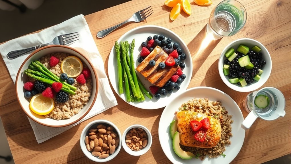 heart healthy high fiber foods