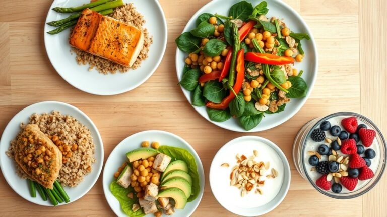 high protein low cholesterol meals
