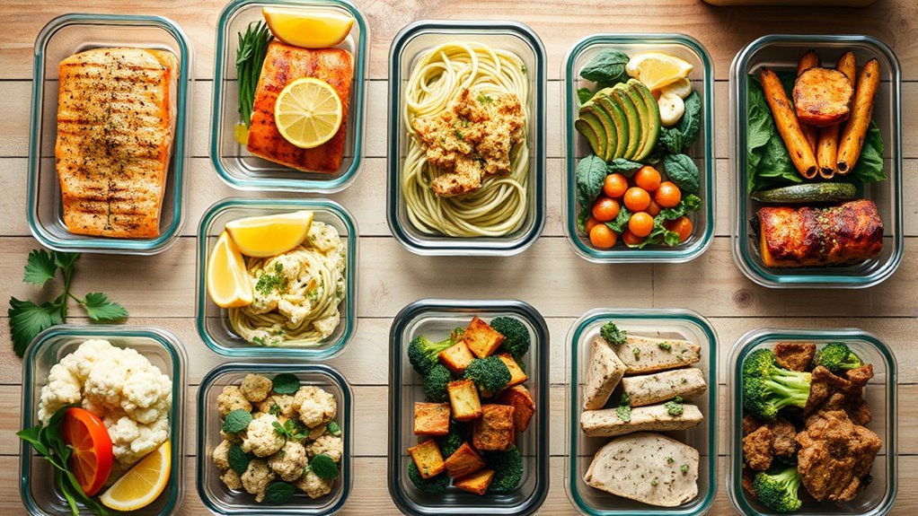 leftovers and fresh ingredients