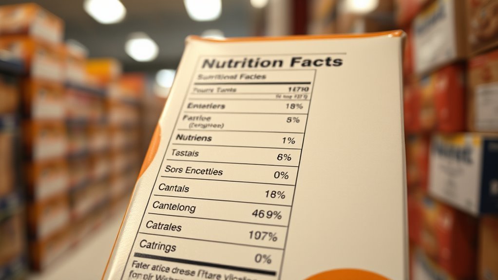 limit harmful nutrients intake