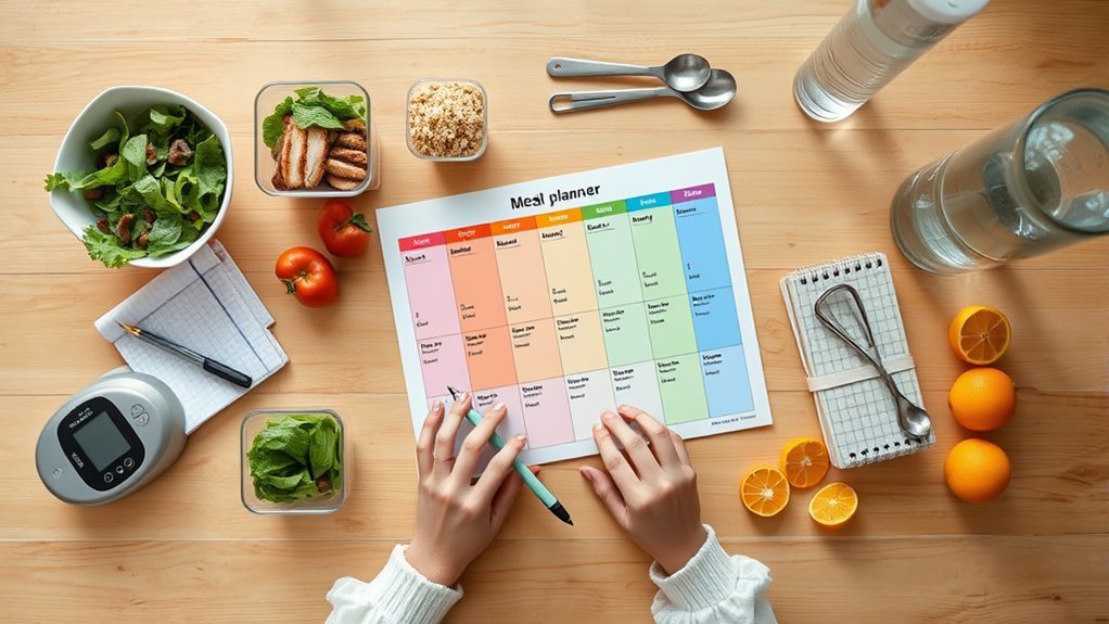 meal planning promotes healthy weight
