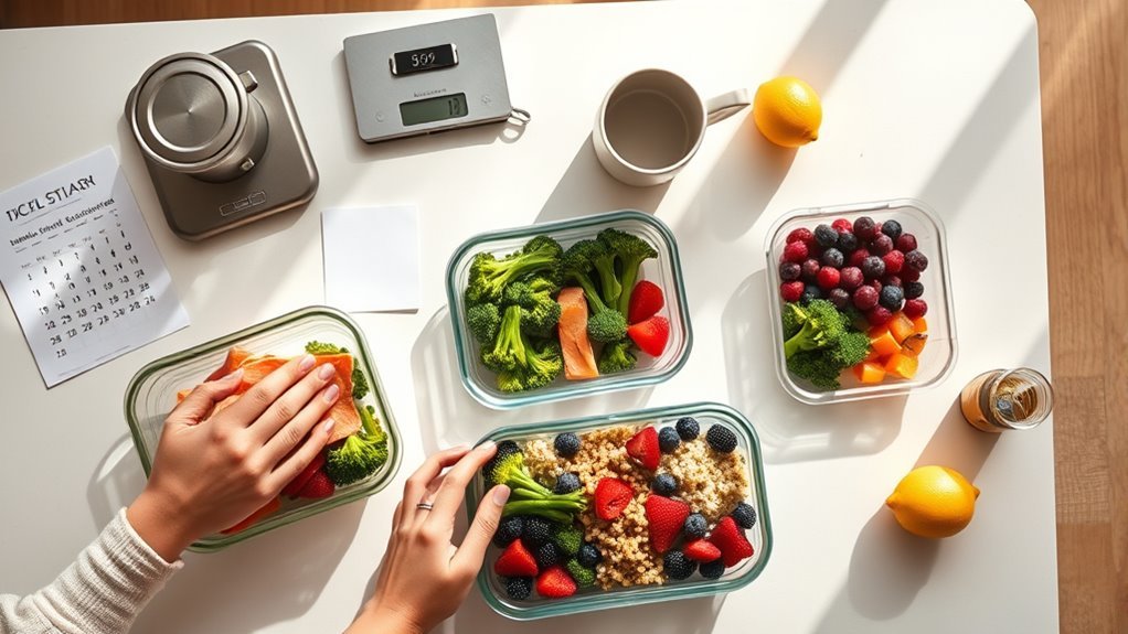 meal prep for consistent weight loss