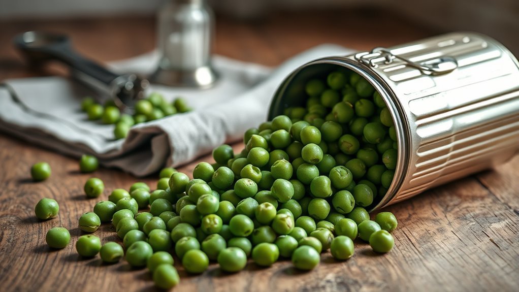 nutritional benefits of canned peas