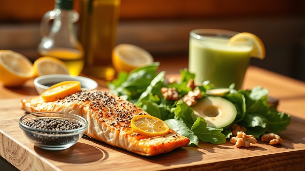 omega 3s improve heart cholesterol