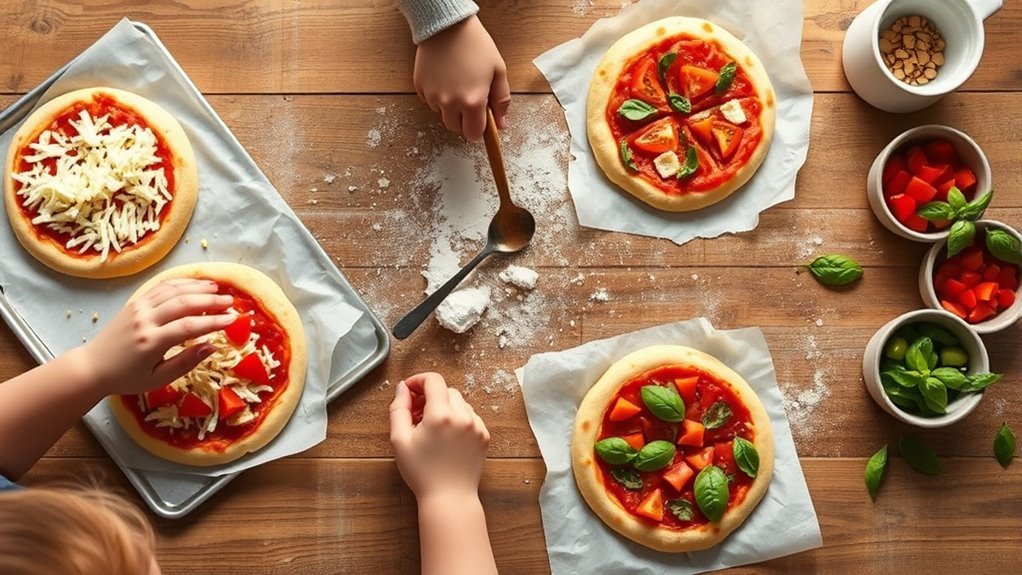 quick customizable kid friendly pizza