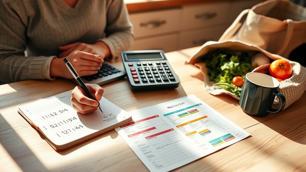set affordable meal budget