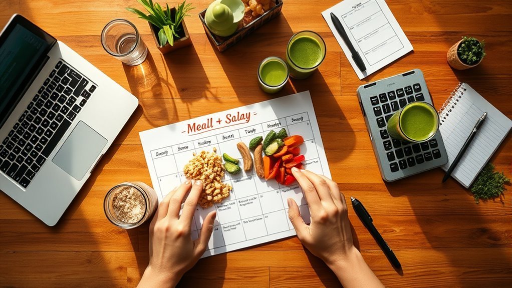 set goals and schedule