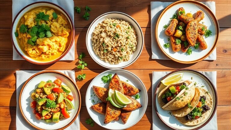 simple dairy free meal ideas