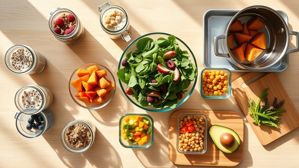 simple vegan meal prep