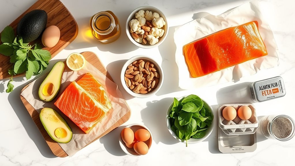 stock healthy keto essentials