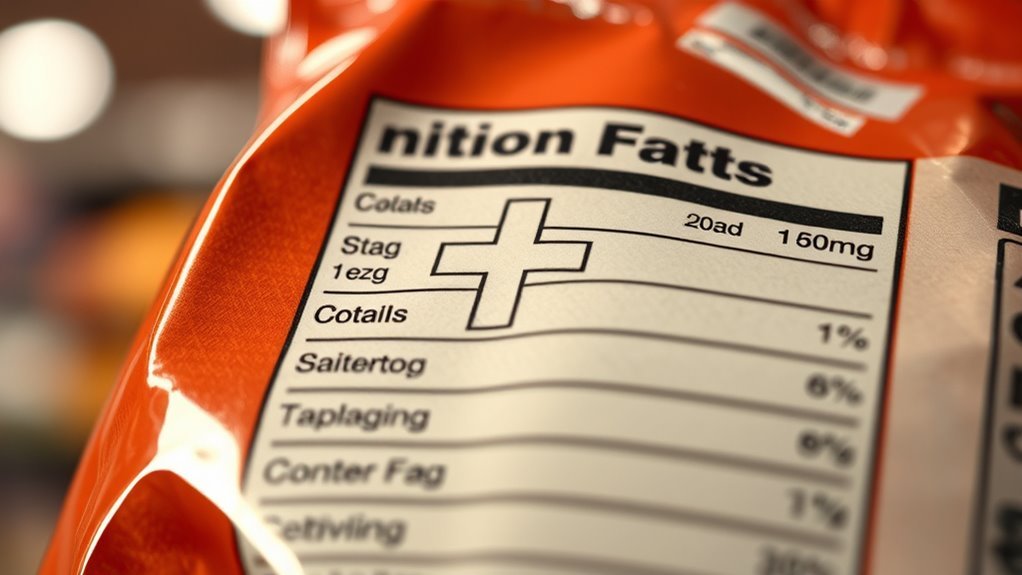 warning for high nutrients