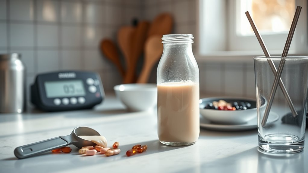 balanced nutrients in shakes