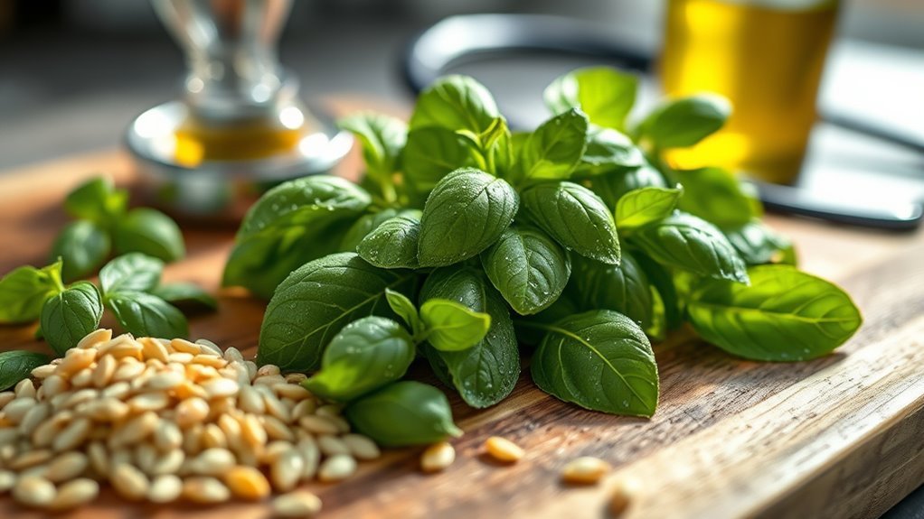 basil promotes heart health