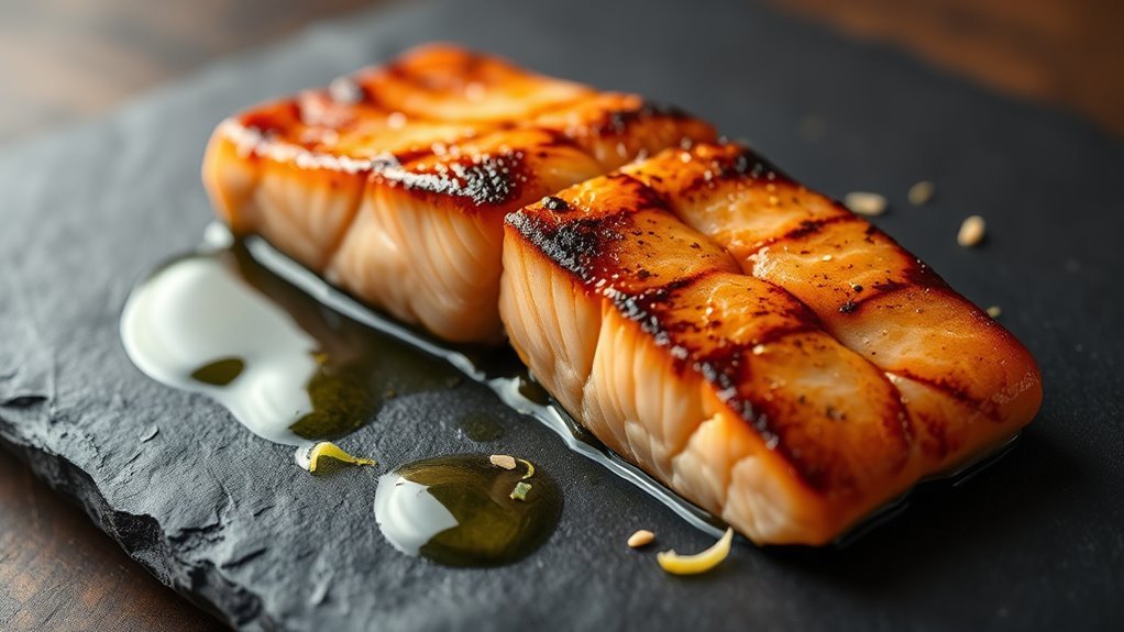 cook salmon skin carefully