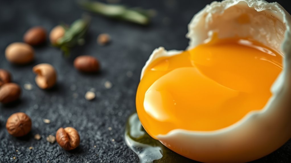 egg yolks contain healthy fats