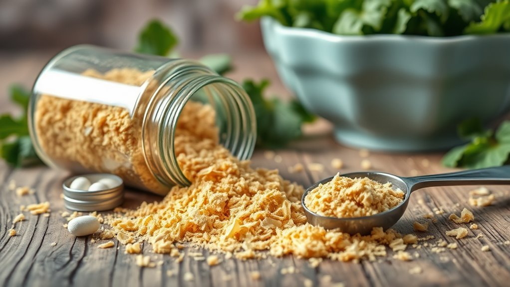 fortified vitamins boost nutritional yeast