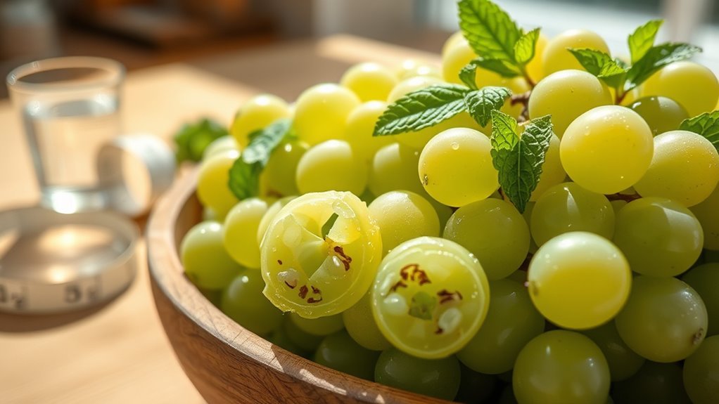 grapes support weight control
