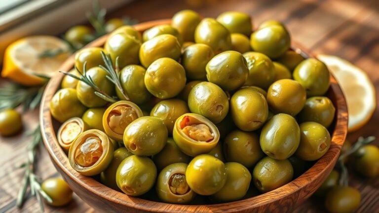 green olives nutritional benefits