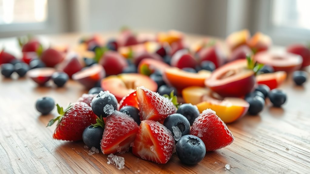 nutrient preservation through freezing