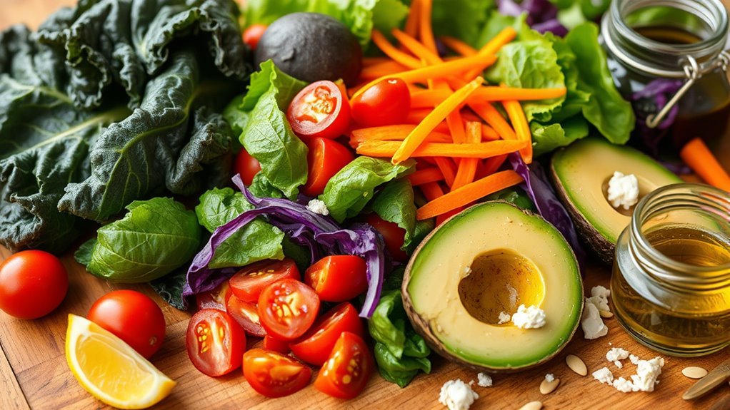 nutrients for healthy salads