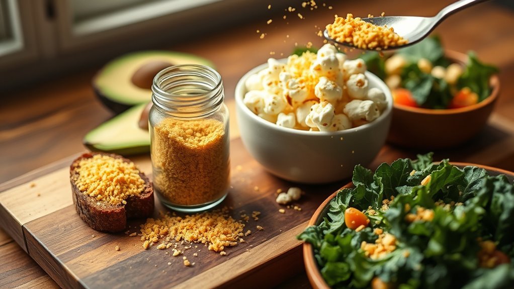nutritional yeast enhances snacks