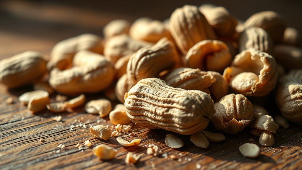 peanut shells have minimal nutritional value