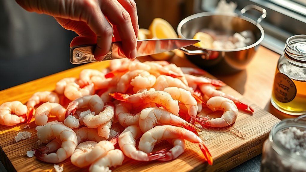 properly prepare shrimp shells