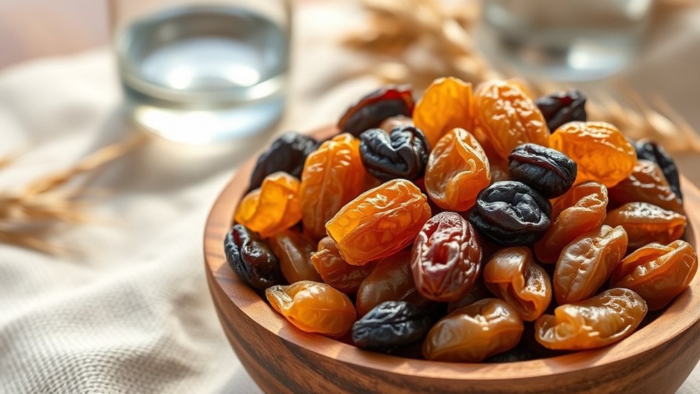 raisins support healthy digestion
