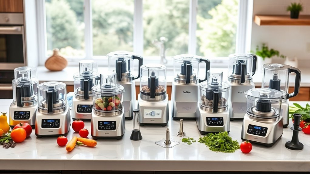 top 8 cup food processors