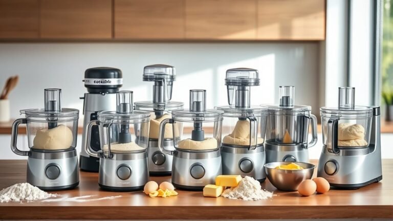 top dough food processors