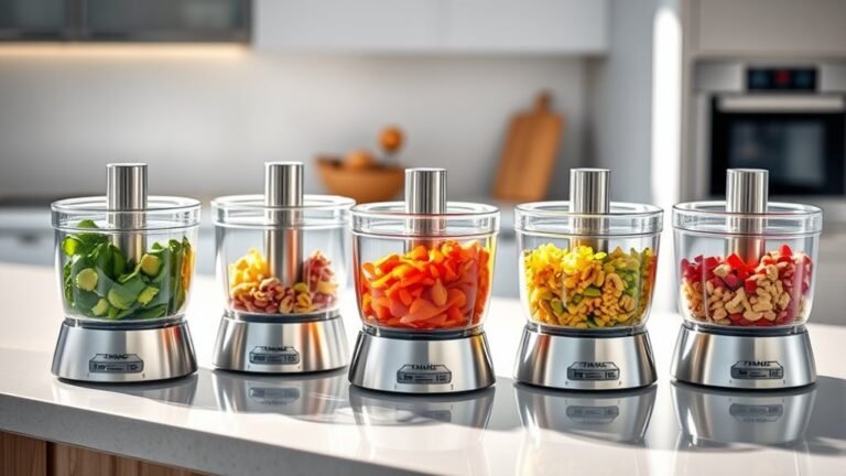top glass bowl food processors
