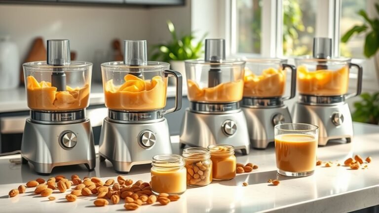 top nut butter food processors