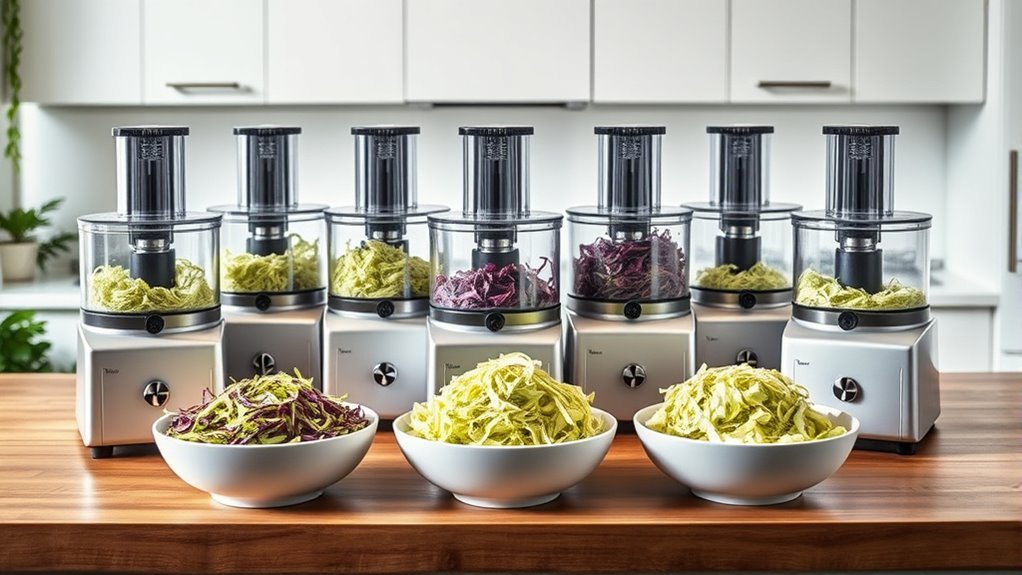 top shredding food processors